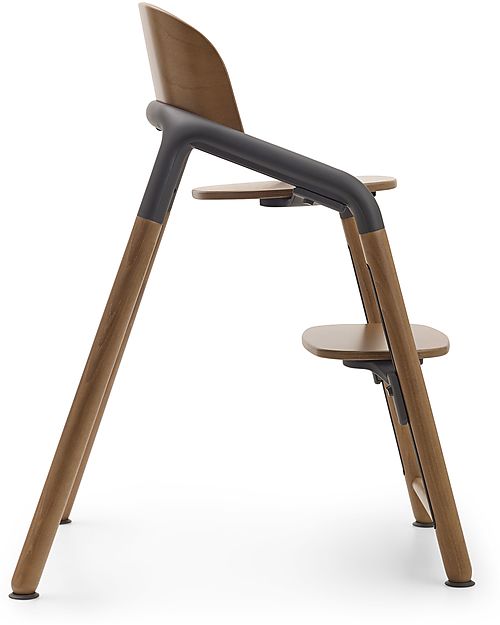Bugaboo Sedia Evolutiva Giraffe - Grigio - Legno di Faggio FSC e Bio Plastica Sostenibile Seggioloni Pappa