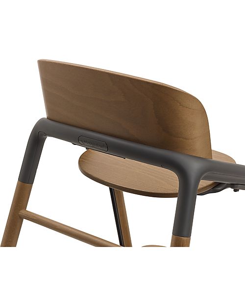 Bugaboo Sedia Evolutiva Giraffe - Grigio - Legno di Faggio FSC e Bio Plastica Sostenibile Seggioloni Pappa