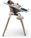 Bugaboo Sedia Evolutiva + Telaio + Sdraietta - Giraffe - Bianco - Legno di Faggio FSC Seggioloni Pappa