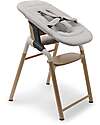 Bugaboo Sedia Evolutiva + Telaio + Sdraietta - Giraffe - Bianco - Legno di Faggio FSC Seggioloni Pappa