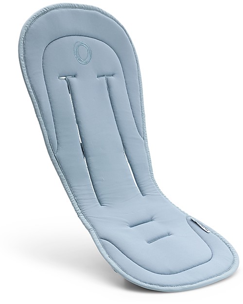 Bugaboo Seduta Traspirante Breezy per Passeggini Bugaboo - Azzurro Vapore - Tessuto mesh pique Cooldry® Materassini e Riduttori
