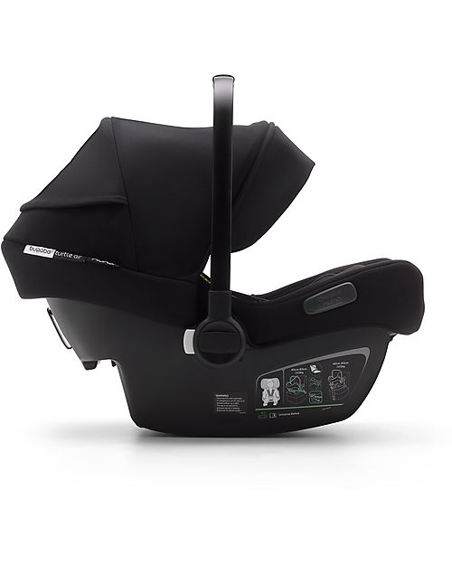 Bugaboo Seggiolino Auto Turtle Air - Nero - Gruppo 0+ dalla Nascita ai 15 Mesi  Seggiolini Auto Gruppo 0+/1