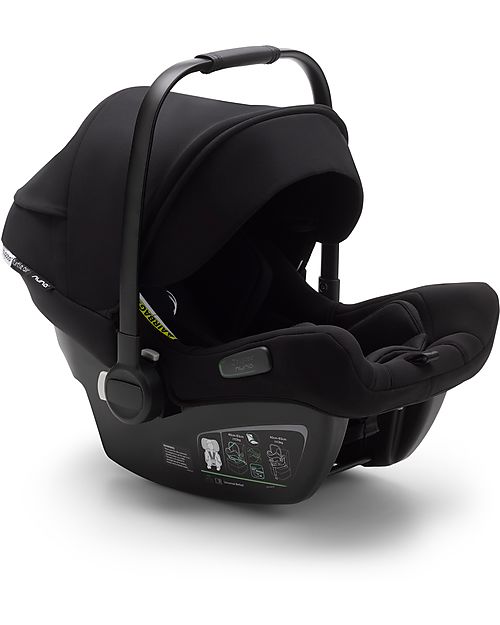 Bugaboo Seggiolino Auto Turtle Air - Nero - Gruppo 0+ dalla Nascita ai 15 Mesi  Seggiolini Auto Gruppo 0+/1