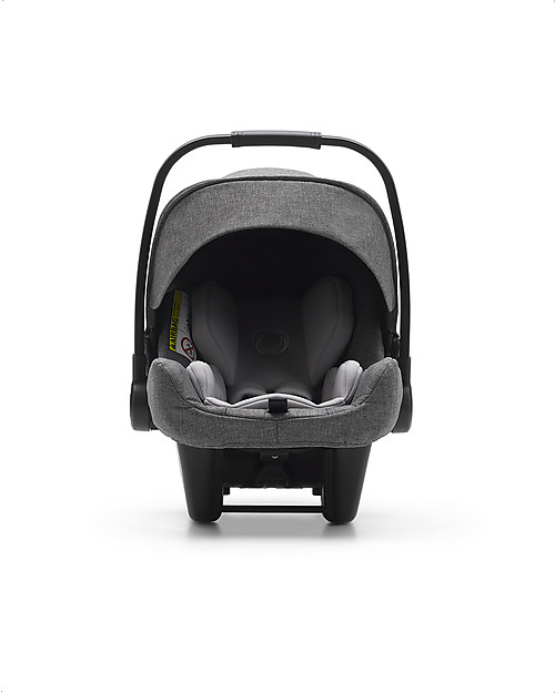 Bugaboo Seggiolino Auto Ultra-leggero Bugaboo Turtle Air by Nuna - Grigio Mélange - Dalla nascita! Seggiolini Auto Gruppo 0+/1