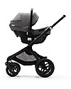 Bugaboo Seggiolino Auto Ultra-leggero Bugaboo Turtle Air by Nuna - Grigio Mélange - Dalla nascita! Seggiolini Auto Gruppo 0+/1