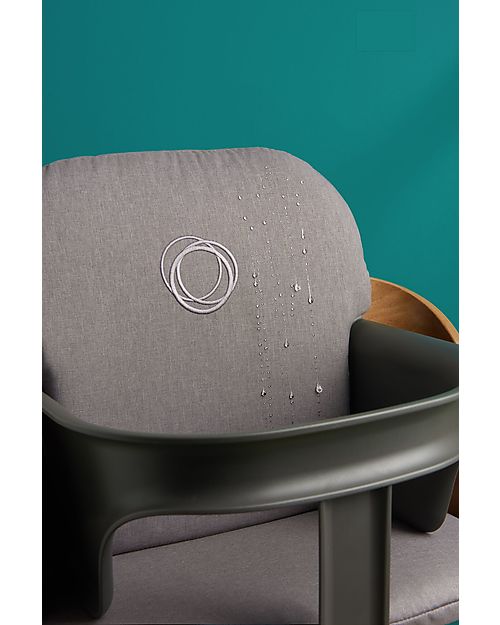 Bugaboo Set Cuscino per Set Baby Giraffe - Stormy Grey - Tessuto Idrorepellente! Accessori per Seggioloni