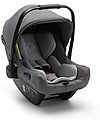 Bugaboo Trio Cameleon 3 Plus Grigio Melange con base Isofix e Seggiolino Auto Turtle Air Grigio Melange - Adattatori inclusi! Passeggini Trio e Duo