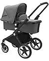 Bugaboo Trio Lynx Bugaboo con Navicella e Seggiolino Auto Turtle Air  Passeggini Trio e Duo