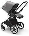 Bugaboo Trio Lynx Bugaboo con Navicella e Seggiolino Auto Turtle Air  Passeggini Trio e Duo