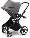 Bugaboo Trio Lynx Bugaboo con Navicella e Seggiolino Auto Turtle Air  Passeggini Trio e Duo