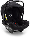 Bugaboo Trio Lynx Nero - Telaio Nero con Seggiolino Turtle Air Nero - Adattatori Inclusi! Passeggini Trio e Duo