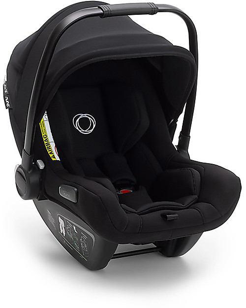 Bugaboo Trio Passeggino Bee 6 Giallo Limone con Navicella e Seggiolino Auto Turtle Air Nero - Adattatori inclusi! Passeggini Trio e Duo