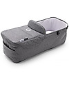 Bugaboo Trio Passeggino Donkey 3 Grigio Mélange con Navicella e Seggiolino Auto Grigio Turtle Air Grigio Mélange Passeggini Trio e Duo