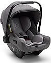 Bugaboo Trio Passeggino Donkey 3 Grigio Mélange con Navicella e Seggiolino Auto Grigio Turtle Air Grigio Mélange Passeggini Trio e Duo