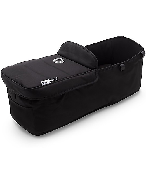 Bugaboo Trio Passeggino Donkey 3 Nero con Navicella e Seggiolino Auto Turtle Air Nero Passeggini Trio e Duo