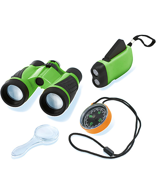 Buki Esploratore della Natura - Completo di binocolo e bussola! Giochi STEM