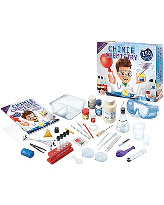 Buki Laboratorio di Chimica - 150 esperimenti con prodotti di uso quotidiano! Giochi STEM