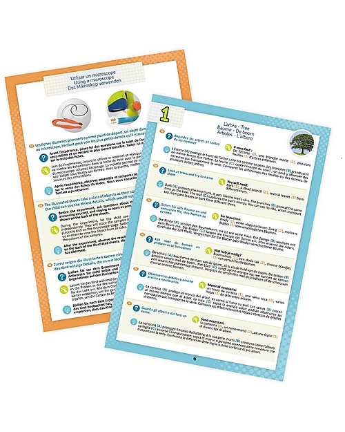 Buki Microscopio Giocattolo - Contiene 10 divertenti esperimenti