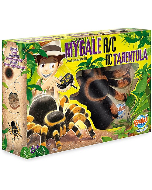 Buki Tarantola Radiocomandata - Con telecomando, 7,5 mt di portata! Giochi STEM