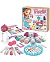 Buki Tricotin, Maglieria Automatica, 15 modelli - Include 190 gr di lana e 140 mt di cotone! Giochi Creativi