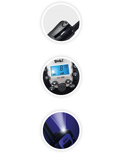Buki Walkie Talkie - Fino a 3 km di portata! Giochi STEM