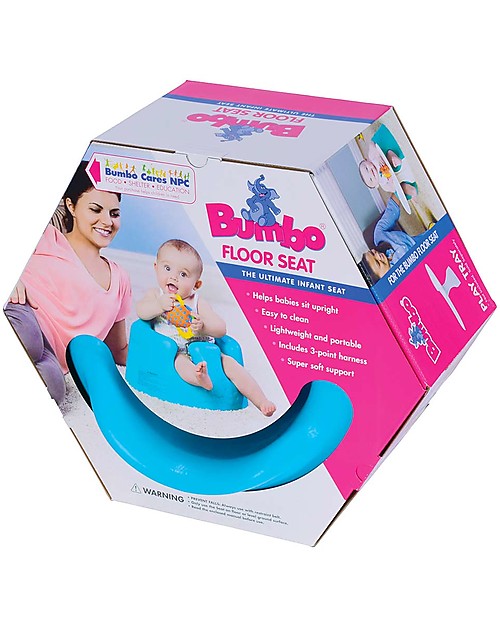 Bumbo Bumbo Sedile per Bambini con Vassoio - Blu (dai 3 mesi) Sedie