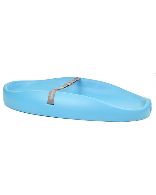 Bumbo Fasciatoio Portatile con Cinture di Sicurezza, Blu - In morbida e comoda schiuma di gomma! Fasciatoi da Viaggio
