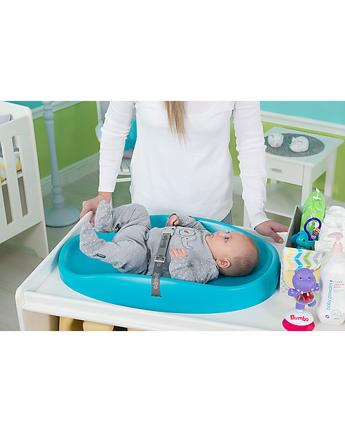 Bumbo Fasciatoio Portatile con Cinture di Sicurezza, Rosa - In morbida e comoda schiuma di gomma! Fasciatoi da Viaggio