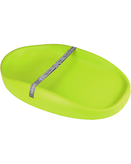 Bumbo Fasciatoio Portatile con Cinture di Sicurezza, Verde - In morbida e comoda schiuma di gomma! Fasciatoi da Viaggio