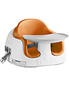 Bumbo Multi Seat, Sedile/Rialzo per Bambini con Vassoio, Arancio - Da 6 mesi a 3 anni! Accessori per Seggioloni