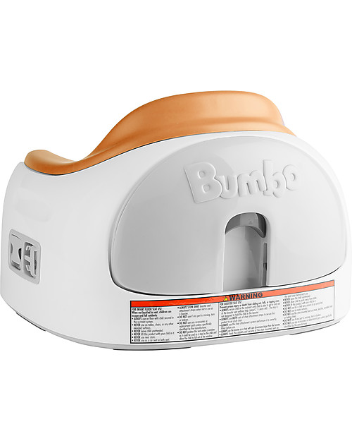 Bumbo Multi Seat, Sedile/Rialzo per Bambini con Vassoio, Arancio - Da 6 mesi a 3 anni! Accessori per Seggioloni