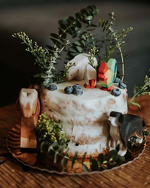 Bumbu Toys Cavallo - Legno - 13 cm - Fatto a Mano Animali in Legno