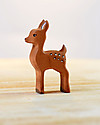 Bumbu Toys Cerbiatto - Legno - 8 cm - Fatto a Mano Animali in Legno