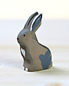Bumbu Toys Coniglio - Legno - 7 cm - Fatto a Mano Animali in Legno