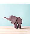 Bumbu Toys Elefante Bimbi - Piccolo - 8,5 cm - Fatto a Mano Animali in Legno