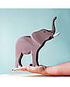 Bumbu Toys Elefante Bumbi - Grande - 24 cm - Fatto a Mano Animali in Legno