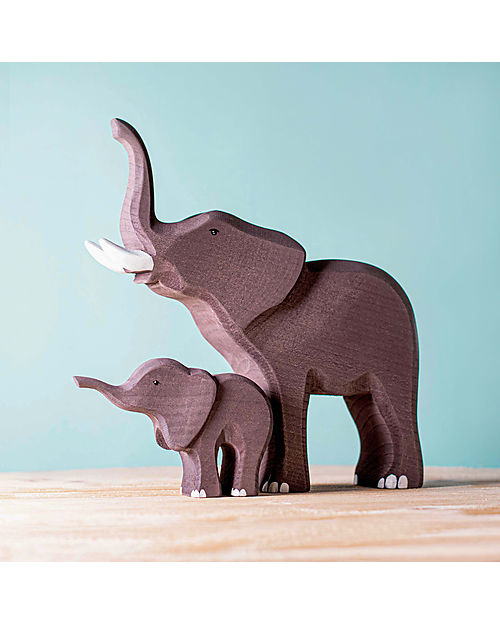 Bumbu Toys Elefante Bumbi - Grande - 24 cm - Fatto a Mano unisex (bambini)