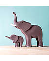Bumbu Toys Elefante Bumbi - Grande - 24 cm - Fatto a Mano Animali in Legno