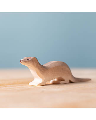 Bumbu Toys Lontra - 3,5 cm - Fatto a Mano Animali in Legno