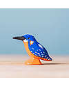 Bumbu Toys Martin Pescatore - 3 cm - Fatto a Mano Animali in Legno