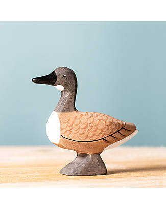 Bumbu Toys Oca Selvatica - 5 cm - Fatto a Mano Animali in Legno
