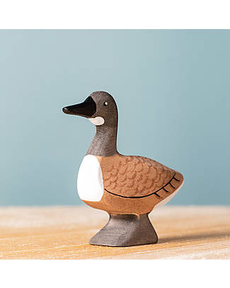 Bumbu Toys Oca Selvatica - 5 cm - Fatto a Mano Animali in Legno