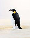Bumbu Toys Pinguino Imperatore Femmina - Legno - 7,3 cm - Fatto a Mano Animali in Legno