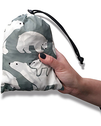 BundleBean Copertura Protettiva Impermeabile Leggera Orsi Polari per Babywearing Fasce Portabebé