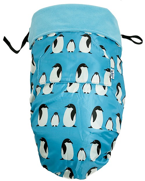 BundleBean GO - Copertina Universale 5-1 da Passeggino - Pinguini - Impermeabile e Termica Accessori Vari