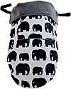 BundleBean GO - Copertura Universale 5-1 da Passeggino - Elefanti - Impermeabile e Termica Cappottine e Rivestimenti