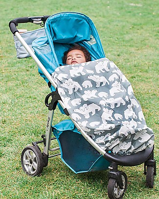 BundleBean GO - Copertura Universale 5-1 da Passeggino - Orsi Polari - Impermeabile e Termica Accessori