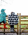 BundleBean Poncho per Bambini - Elefanti - 100 % Impermeabile Impermeabili