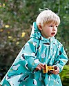 BundleBean Poncho per Bambini - Gabbiani - 100 % Impermeabile Impermeabili