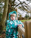 BundleBean Poncho per Bambini - Gabbiani - 100 % Impermeabile Impermeabili